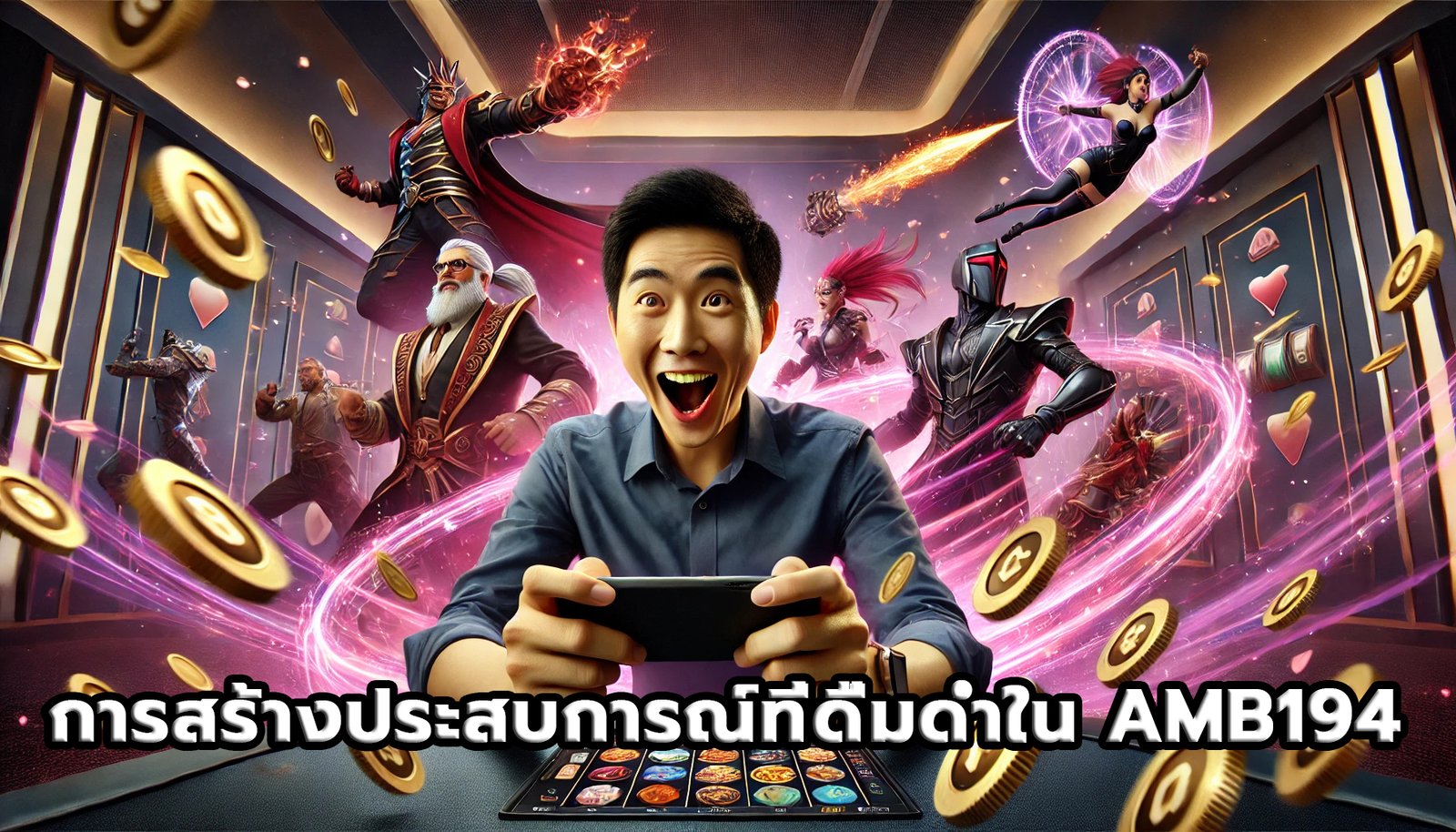 การสร้างประสบการณ์ที่ดื่มด่ำใน AMB194-6